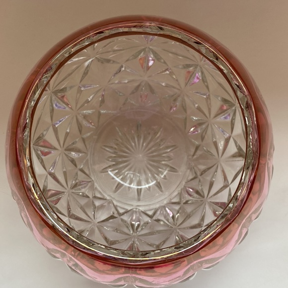 Vintage Williamsburg Flashed Rose Bowl - Picture 2 of 5